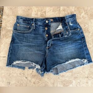 Joe’s Jean Women’s High Rise‎ Button Fly Denim Shorts Size 29